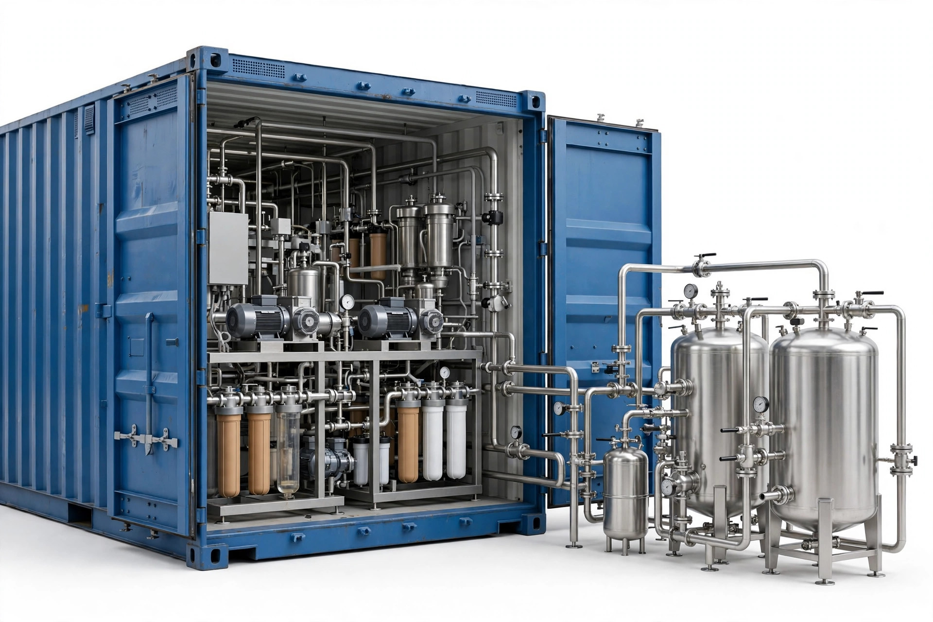 Containerized Wastewater Treatment Plant - Feiran EP