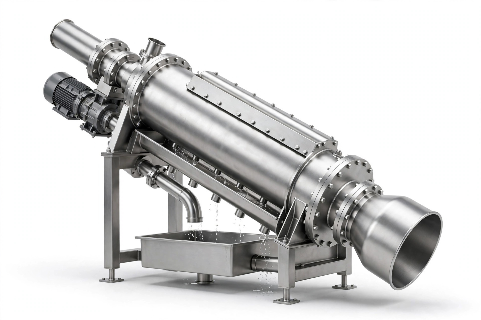 Screw Press Dewatering Machine - Feiran EP